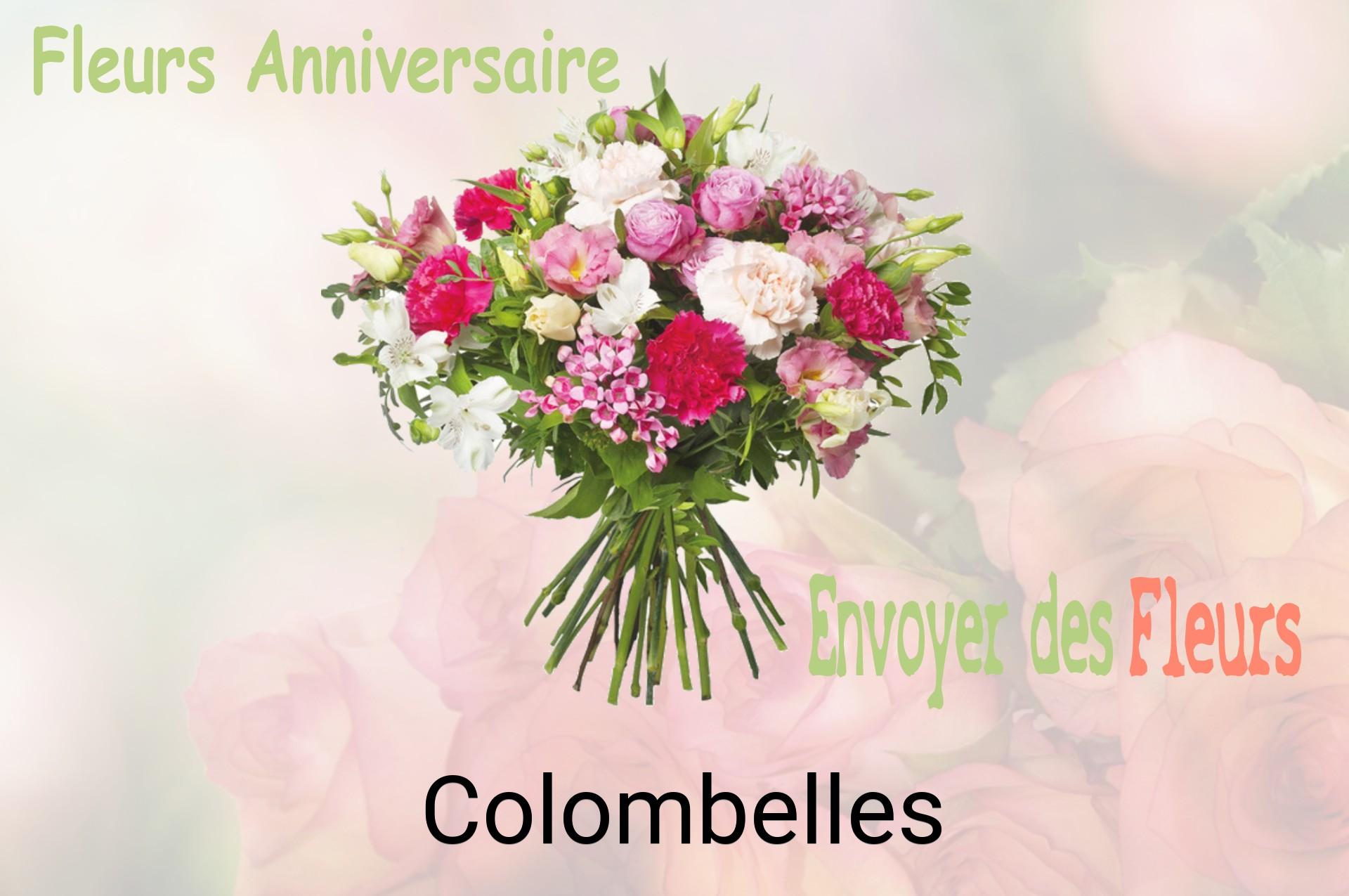 Bouquet de fleurs d’anniversaire livré à Colombelles