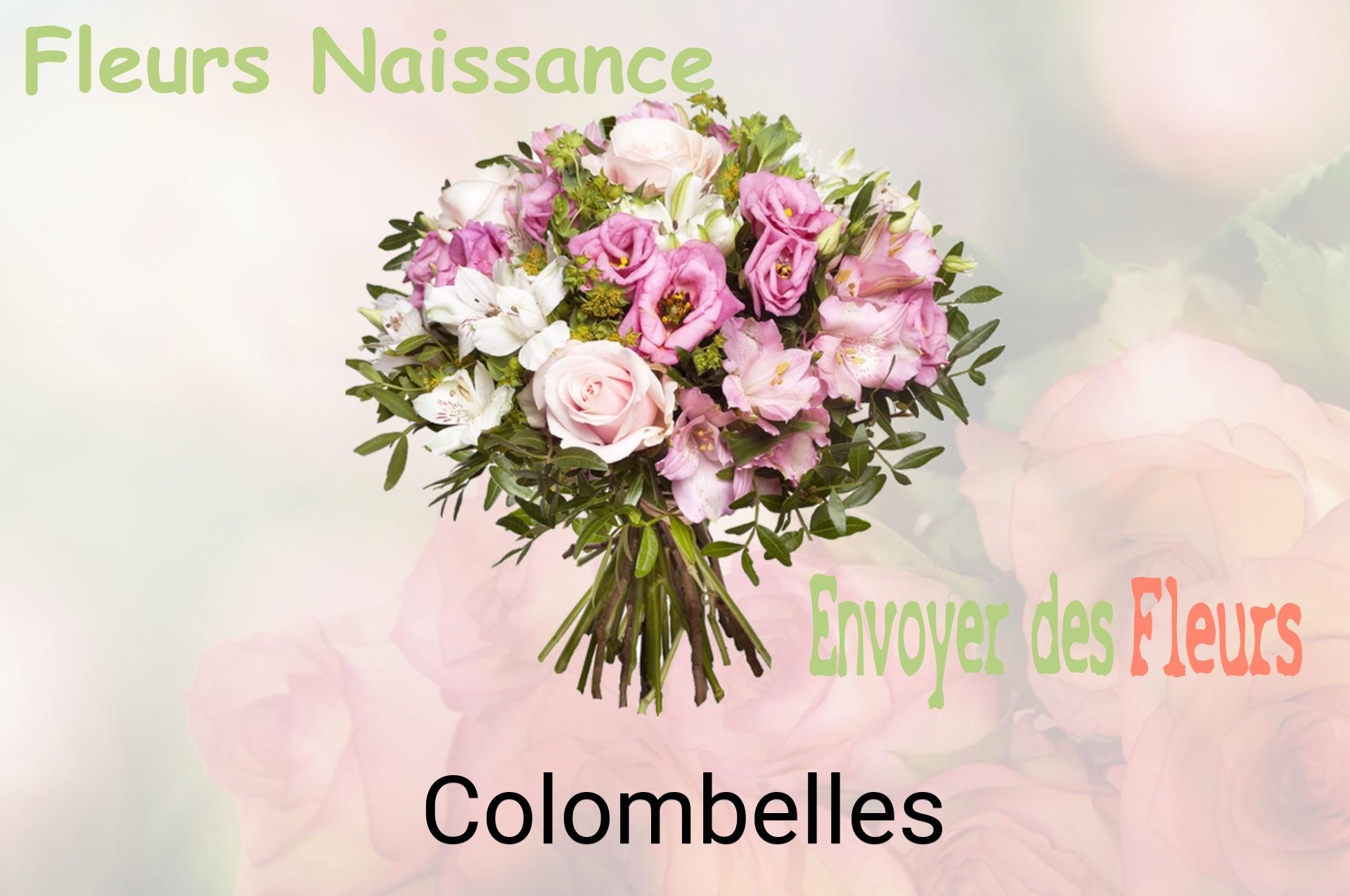 Bouquet de fleurs de naissance livré à Colombelles