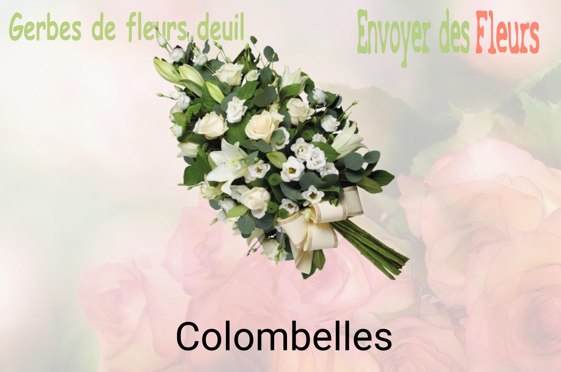 Gerbe de fleurs de deuil livrée à Colombelles